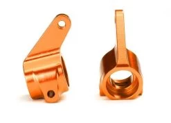 Traxxas Aluminum Steering Blocks, Orange(Rustler/Stampede/Bandit) (2)