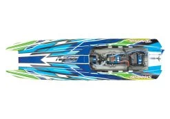 Traxxas DCB M41 40" Race Boat With TSM And TQi, GreenX -Remote Control Toys traxxas tra tra57046 4 grnx 07