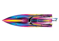 Traxxas Spartan 1/10 Brushless 36" Race Boat, Pink -Remote Control Toys traxxas tra tra57076 4 pink 09