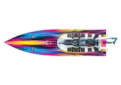 Traxxas Spartan 1/10 Brushless 36" Race Boat, Pink -Remote Control Toys traxxas tra tra57076 4 pink 10