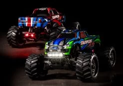 Traxxas Stampede 4X4 1/10 4WD Monster Truck, LED, Red -Remote Control Toys traxxas tra tra67054 61 red 04