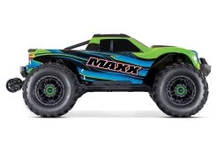 Traxxas MAXX 1/10 4WD Monster Truck With 4S ESC, GREEN -Remote Control Toys traxxas tra tra89076 4 grn 09