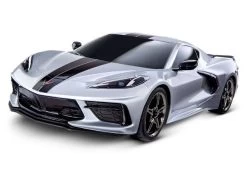 Traxxas 4-TEC 3.0 C8 Corvette Stingray 1/10 AWD Supercar, Silver
