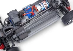 Traxxas 4-TEC 3.0 C8 Corvette Stingray 1/10 AWD Supercar, Silver -Remote Control Toys traxxas tra tra93054 4 silver 03