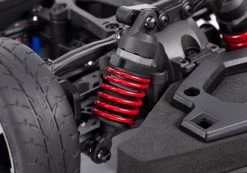 Traxxas 4-TEC 3.0 C8 Corvette Stingray 1/10 AWD Supercar, Silver -Remote Control Toys traxxas tra tra93054 4 silver 07