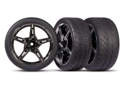 Traxxas 4-TEC 3.0 C8 Corvette Stingray 1/10 AWD Supercar, Silver -Remote Control Toys traxxas tra tra93054 4 silver 08