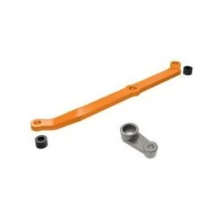 Traxxas Aluminum Steering Link, Orange & Servo Horn